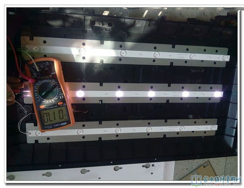 长虹LED32C1000N背光不亮故障维修图解与分析